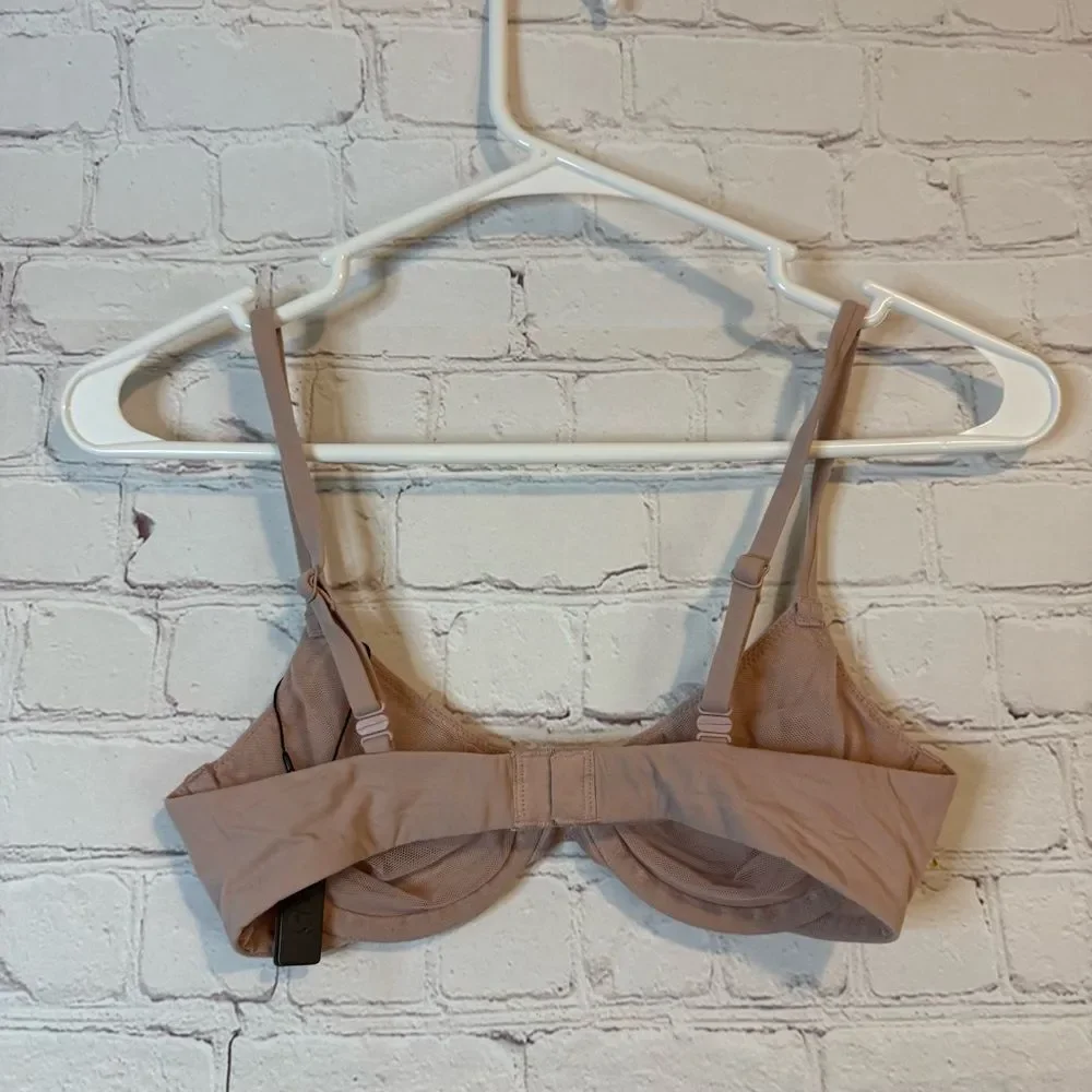 SKIMS Fits Everybody Unlined Demi Bra Dusk size 32C - Picture 2 of 4